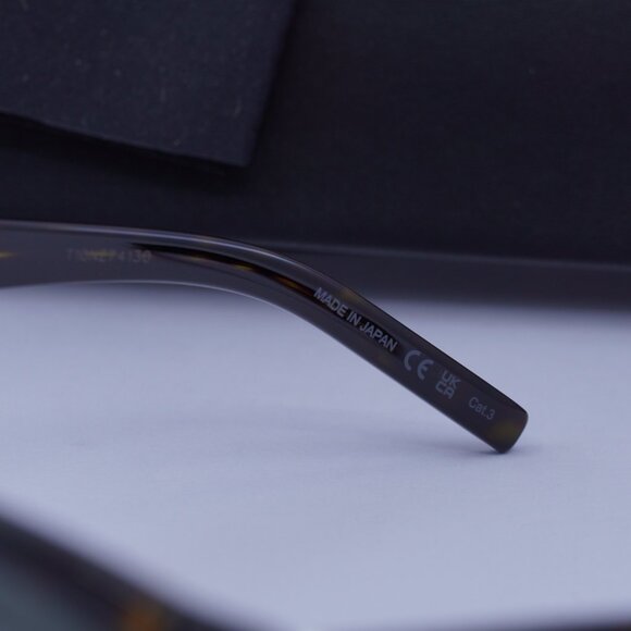 Saint Laurent SL M40/FN 004 Square Sunglasses – Havana/Grey - Picture 8 of 10